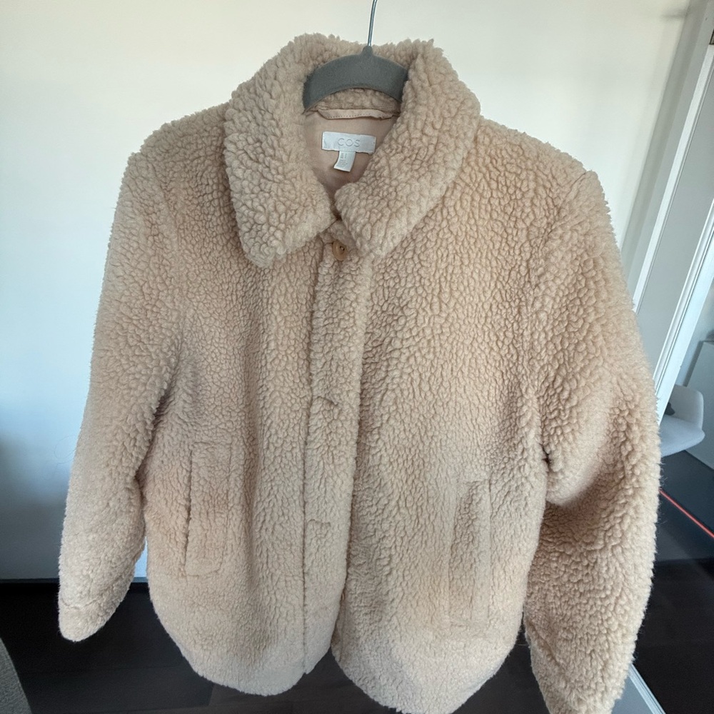 COS teddy coat - AS NEW